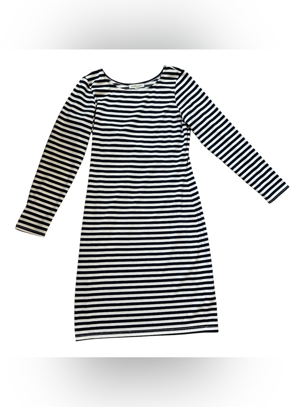 Shabby Apple Long-Sleeve Nautical Dress (Size XL)